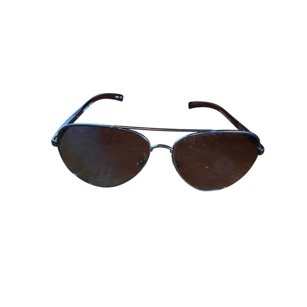 Kirkland Signature‎ Aviator Sunglasses Silver Frame Mens